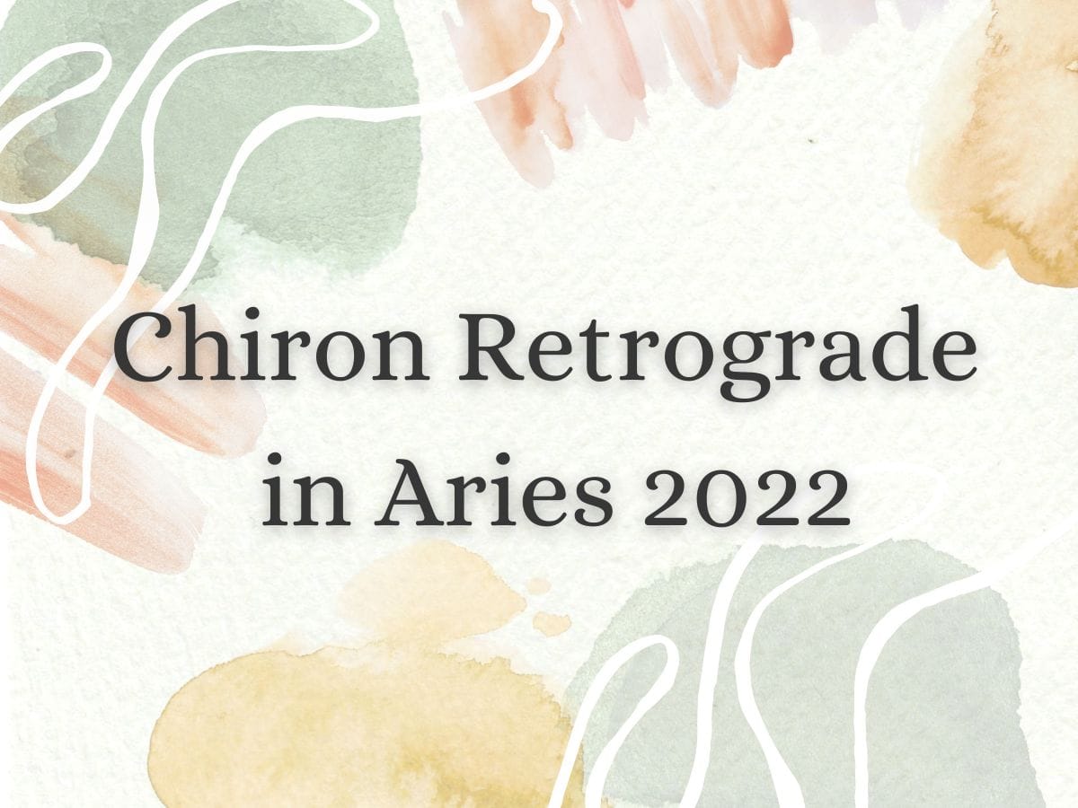 chiron retrograde in Aries