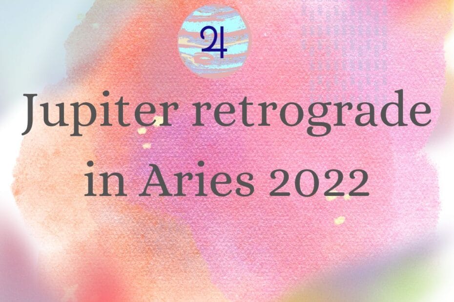 jupiter retrograde in Aries