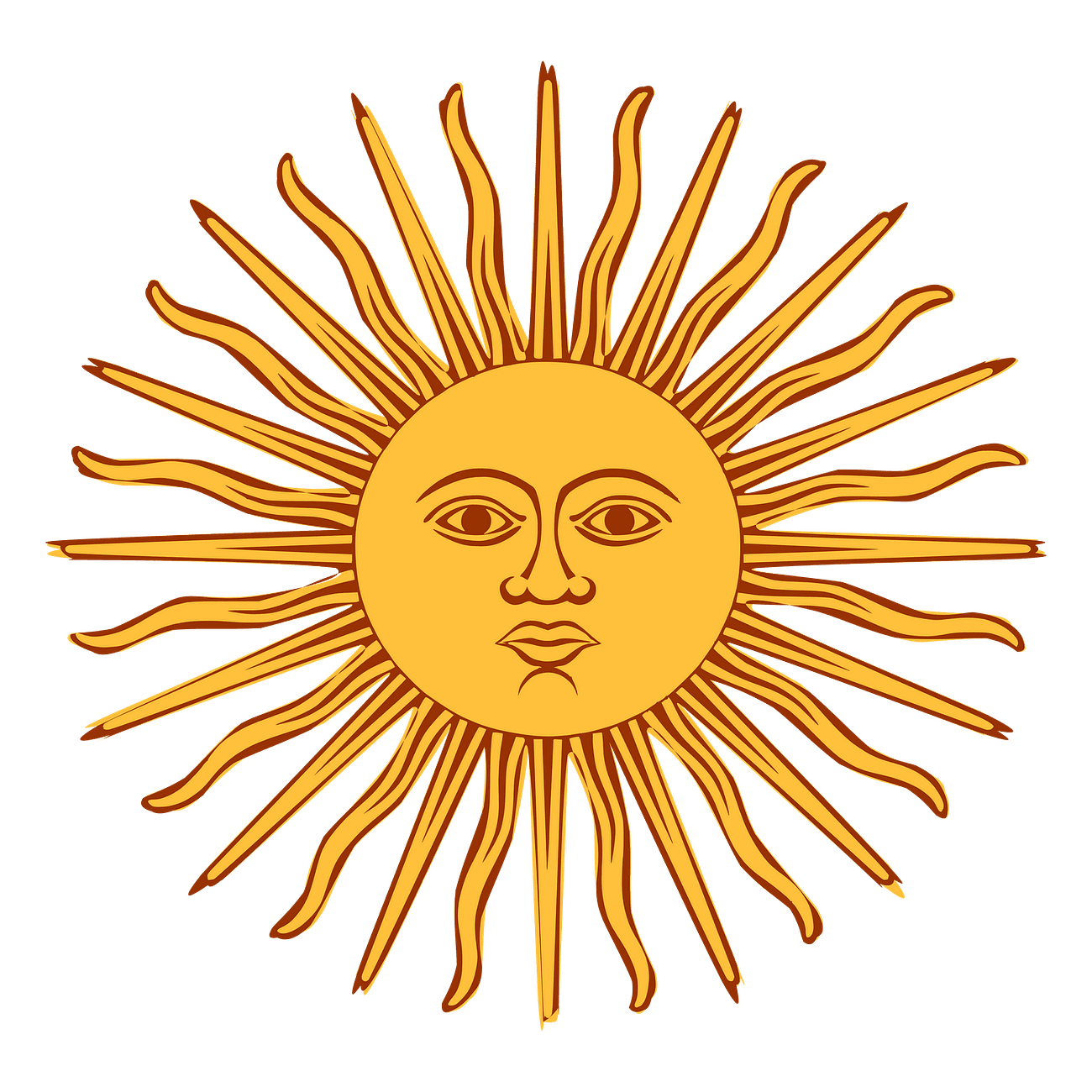 Celestial sun png sticker, astrology