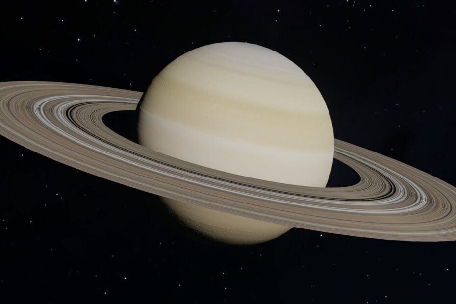 plane saturn in graphic illustration
