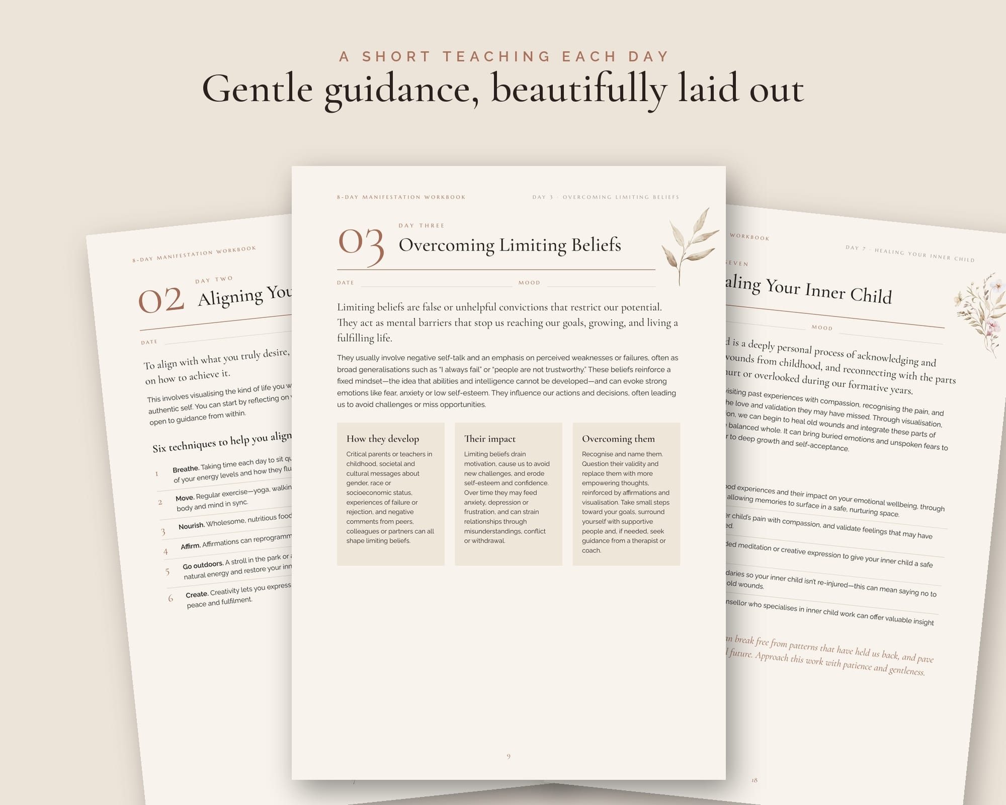 8-Day Manifestation Workbook β Digital Edition - Image 4