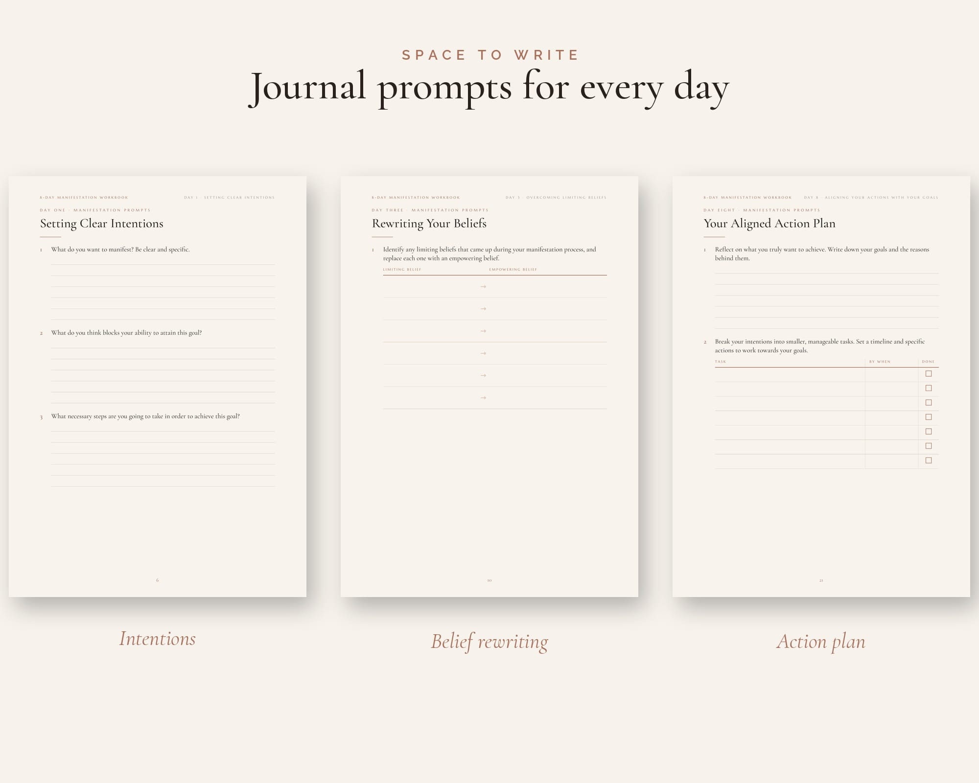 8-Day Manifestation Workbook β Digital Edition - Image 3