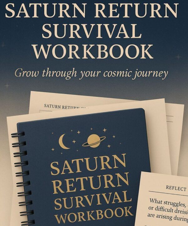 Saturn Return Survival Workbook – Your 29-Year Life Reset Guide